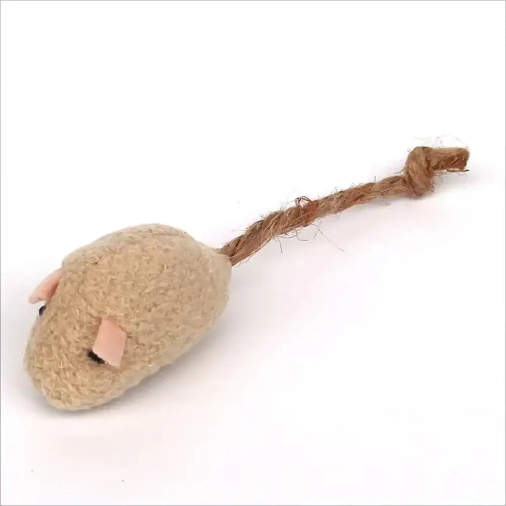 Pet Toy Catnip Mice Cats Toys Fun Plush Mouse Cat Toy For Kitten Colorful Cute Plush Interactive False Mouse Cat Pet Accessories