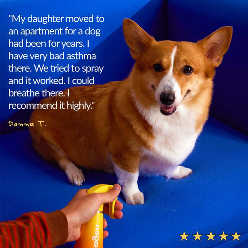 PACAGEN Dog Allergen Neutralizing Spray for Home Use - Neutralizes Dog Allergens on Contact - Allergist Recommended