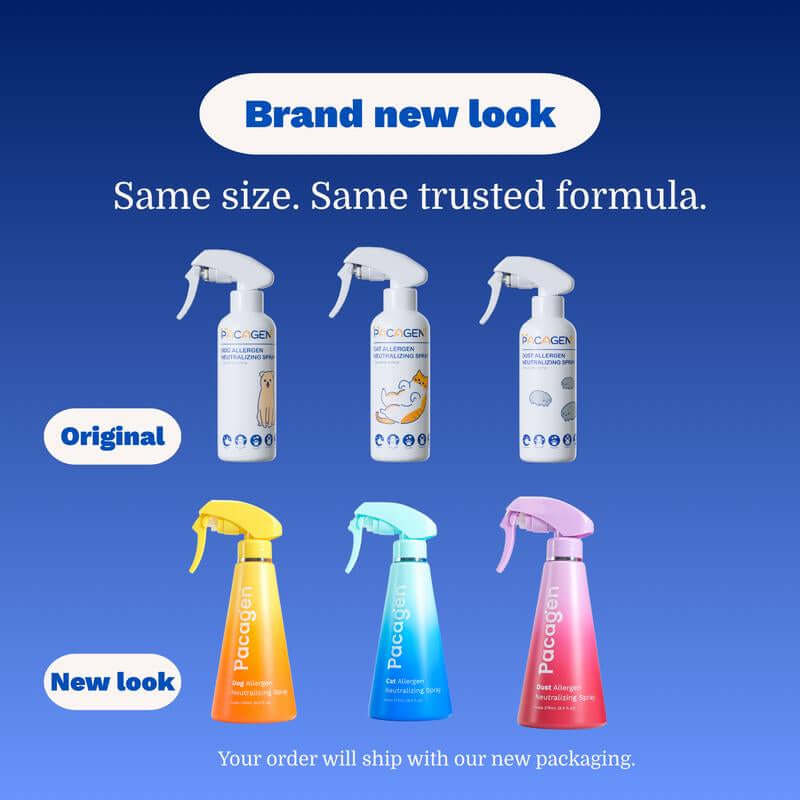 PACAGEN Dog Allergen Neutralizing Spray for Home Use - Neutralizes Dog Allergens on Contact - Allergist Recommended